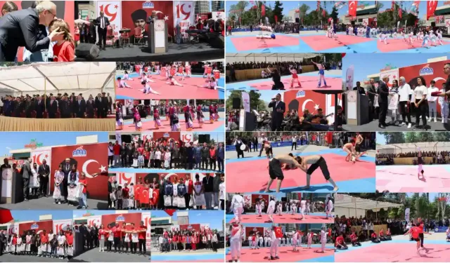 Malatya 19 Mayıs Bayramı'nı Coşkulu Törenlerle Kutladı