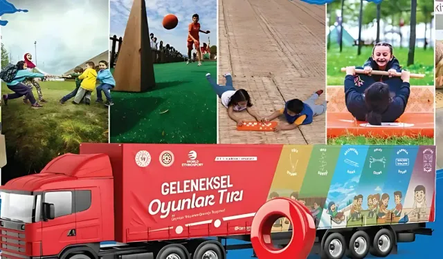 Geleneksel Oyunlar Tırı Malatya'da Çocuklarla Buluşacak