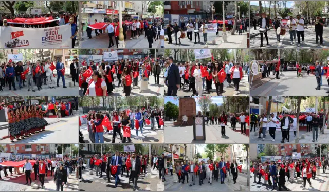 Malatya'da Gençlik Haftası Coşkulu Törenlerle Başladı