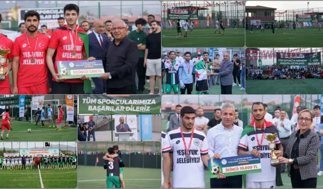 Uluslararası Yeşilyurt Futbol Turnuvası Şampiyonu Suriye
