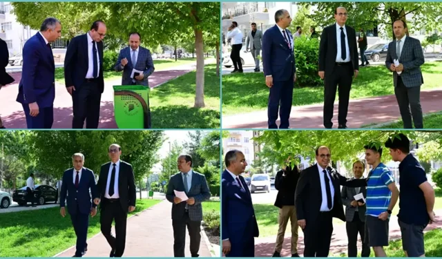 Başkan Geçit, Park Alanlarındaki Yenileme Hizmetlerini İnceledi