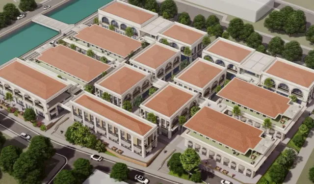 Darende'nin yeni çarşısı fore kazık üzerine kurulacak