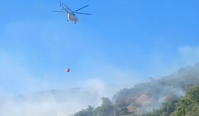 Malatya'da dün başlayan orman yangını kontrol altına alındı