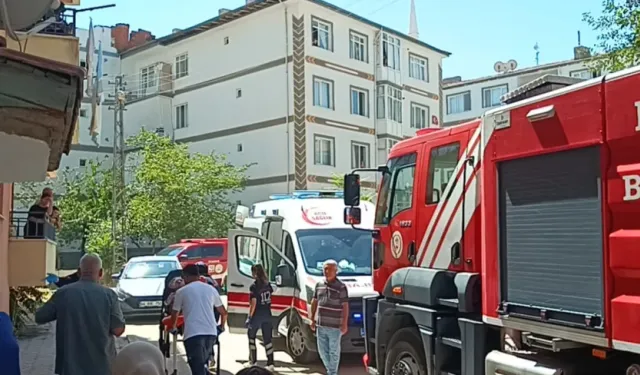 Malatya'da apartman dairesinde yangın