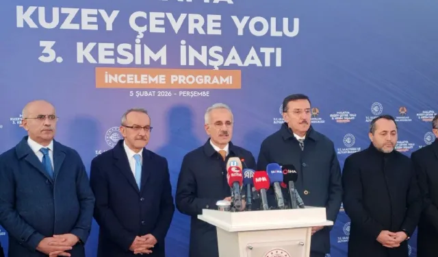 Bakan Uraloğlu, Malatya Kuzey Çevre Yolu'nu bu yıl tamamlamayı hedefliyoruz