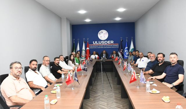 MTB Başkanı Özcan’dan ULUSDER’e destek ziyareti