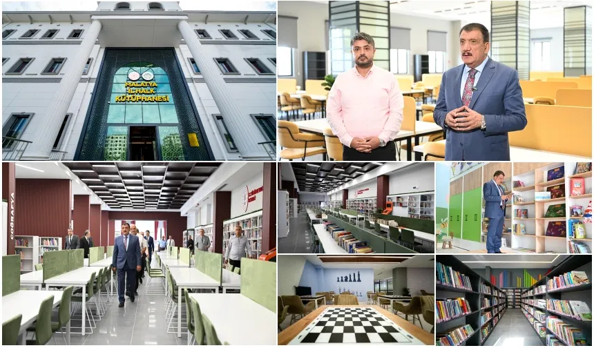 Başkan Gürkan, Malatya İl Halk Kütüphanesinde İncelemelerde Bulundu