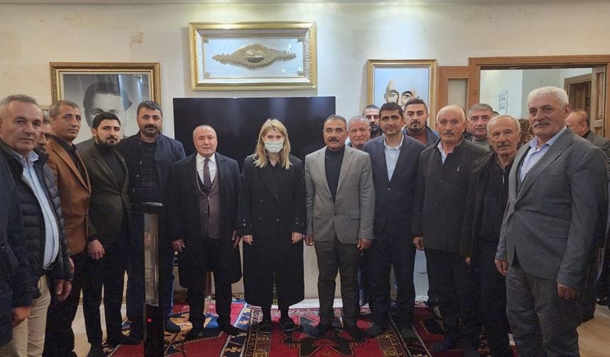 AK Parti Milletvekili Ölmeztoprak, Malatya'da ilçeleri ziyaret etti