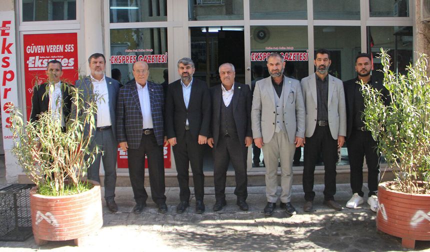 Milletvekili Dinç, Tarsus'ta yerel medyayı ziyaret etti