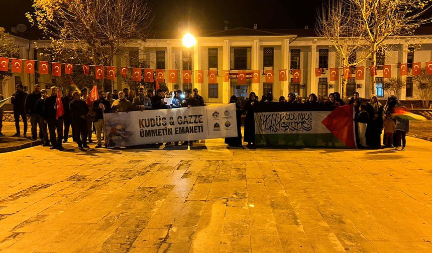 STK'lardan ortak açıklama: Siyonist emperyalist ittifaka karşı direnmenin merkezi Mescidi Aksa’dır"