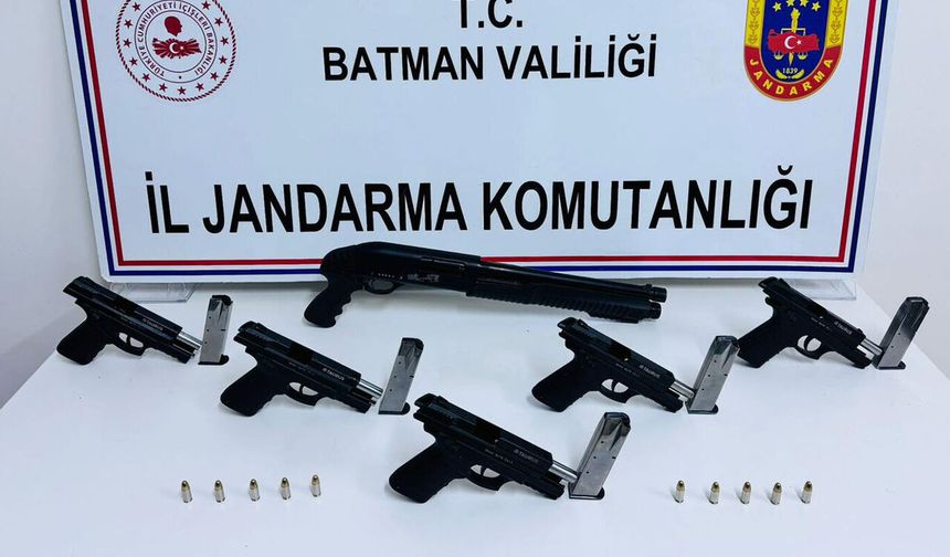 Batman'da silah kaçakçılığına operasyon: 1 tutuklama