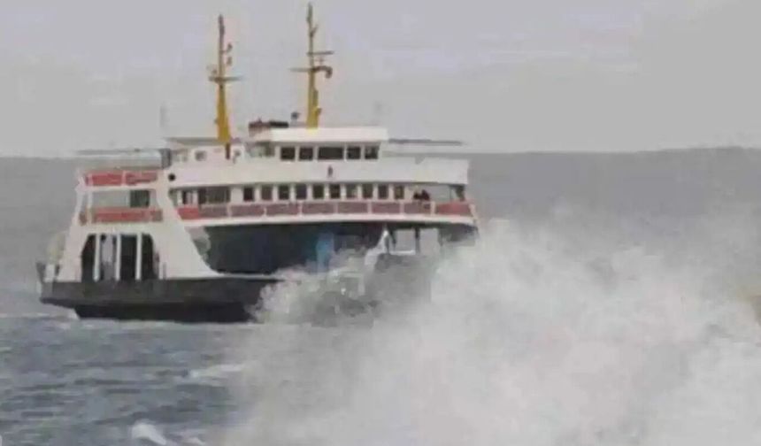 Deniz ulaşımına "fırtına" engeli