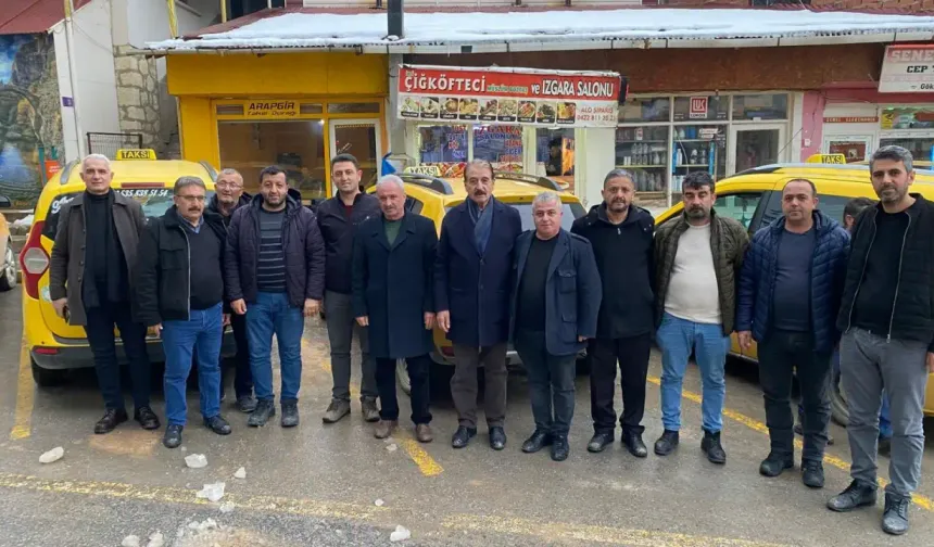 MESOB Başkanı Keskin, Arapgir’de Esnaflarla Buluştu