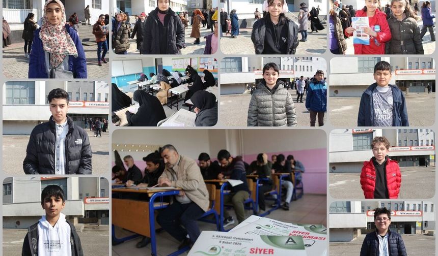 Siyer Yarışması'na katılan çocuklar duygularını paylaştı