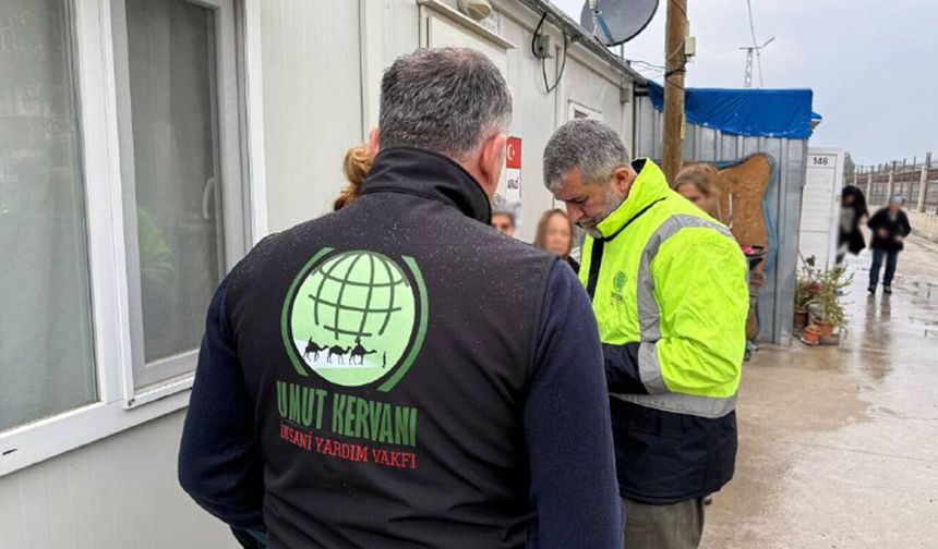 Elibüyük, Konteyner Kentte Depremzedeleri Ziyaret Etti