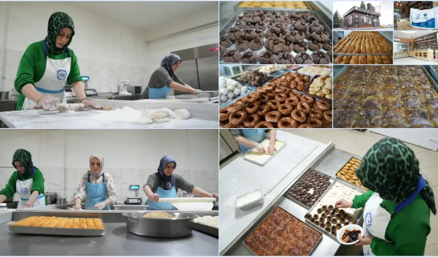 Bayram Tatlıları Kadın Kooperatifi’nden