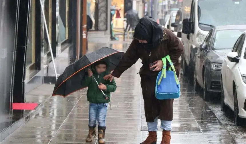 Meteorolojiden kuvvetli yağış uyarısı