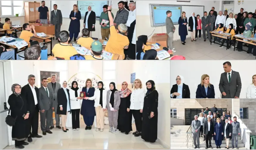 Milletvekili Ölmeztoprak, TOBB Malatya Hafız İmam Hatip Ortaokulu’nu Ziyaret Etti