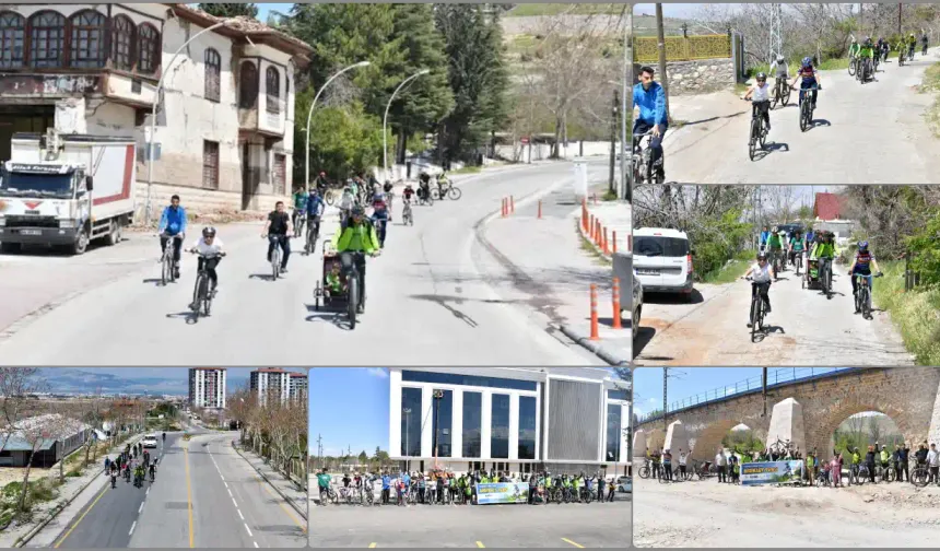 Yeşilyurt Belediyesi’nden Pedallı Bahar Kutlaması
