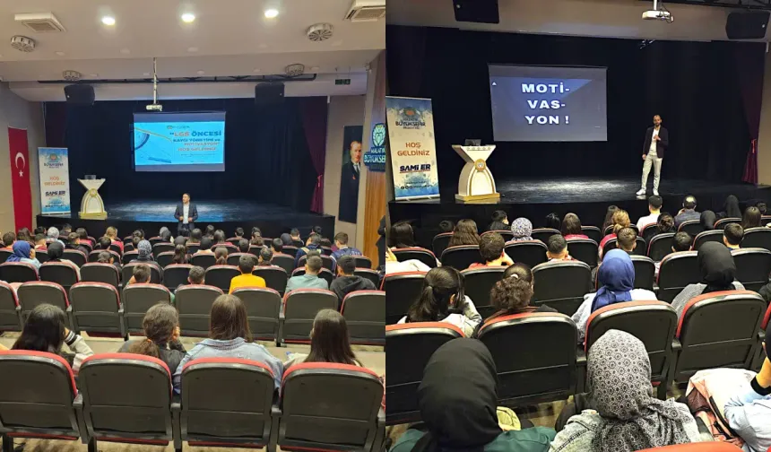 Büyükşehir’den Öğrencilere Motivasyon Semineri
