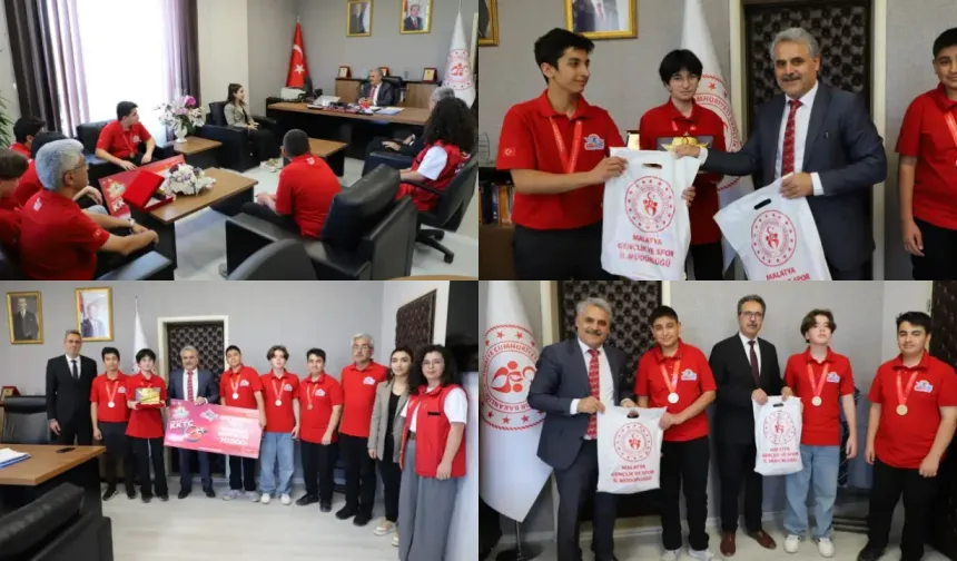 İl Müdürü Ebu Bekir KAYHAN, E-Tümen Takımını Ağırladı