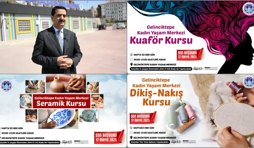 Gelinciktepe Kadın Merkezi'nde Yeni Kurs Kayıtları Başladı