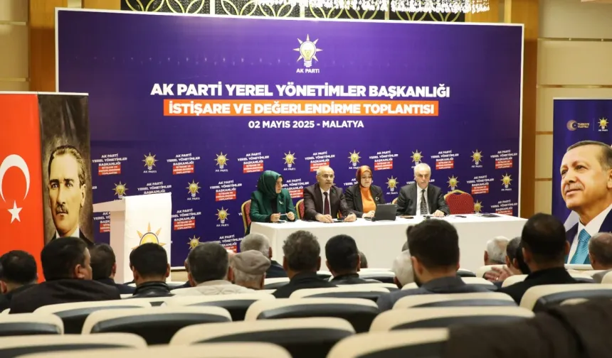 Malatya’da Yerel Yönetimler İstişare ve Değerlendirme Toplantısı