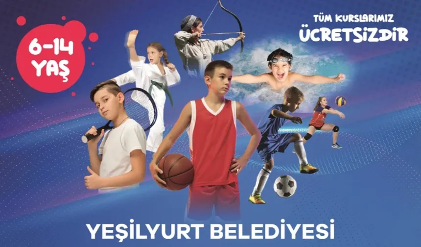 Yeşilyurt Ücretsiz Spor Akademisi Kayıtları Başlıyor