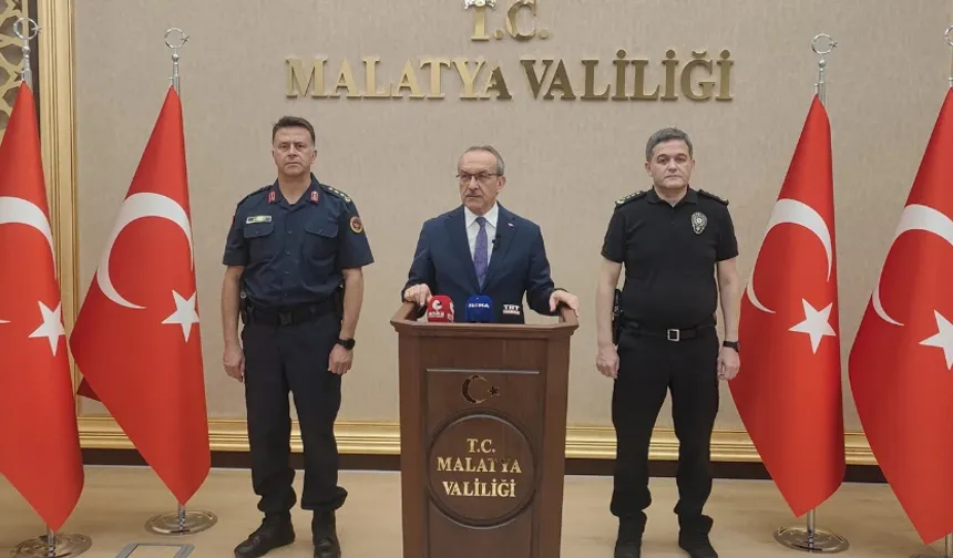 Malatya Valisi Yavuz, 9 aylık asayiş verilerini açıkladı