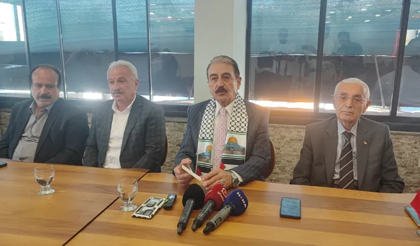 Malatya esnaf camiasından Gazze'ye destek