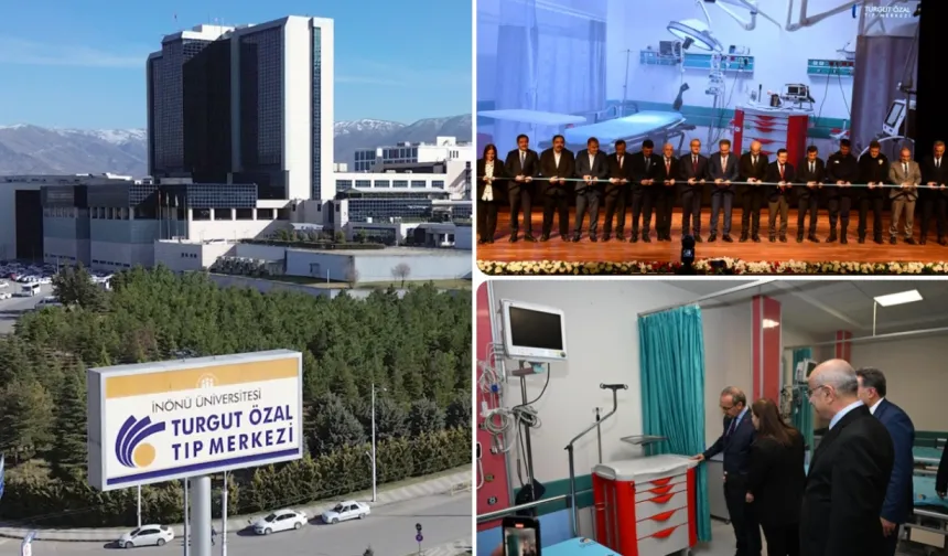 Turgut Özal Tıp Merkezi'nde yenilenen acil servis hizmete açıldı