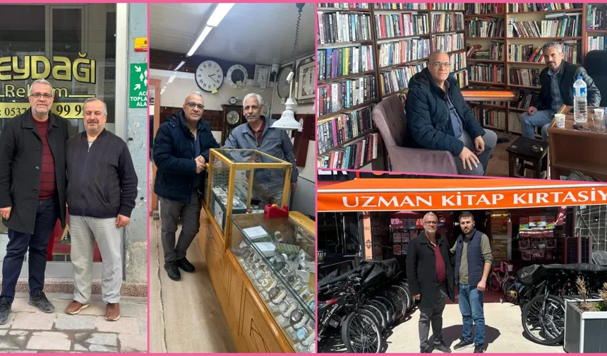 Başkan Orhan'dan Esnafa Birlik Ziyareti