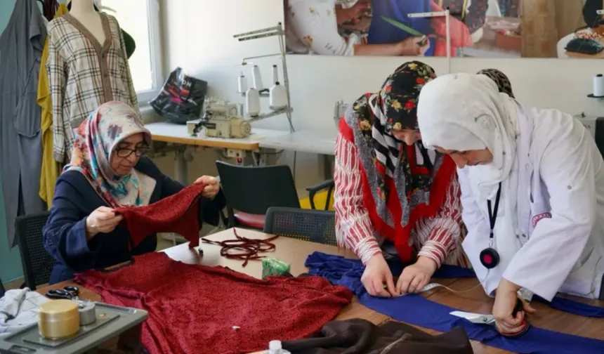 Yeşilyurt Mesleki Eğitim ve Yaşam Merkezi'nde üretim ve öğrenme bir arada!