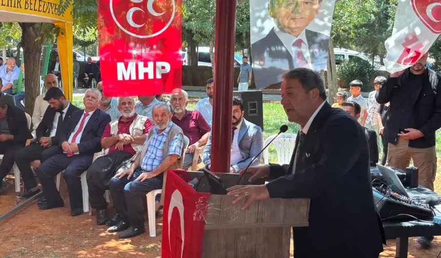 MHP'li Fendoğlu Nurdağı ve İslahiye kongrelerinde konuştu
